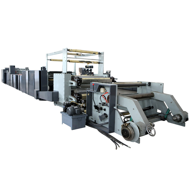 Automatic Exercise Book Making Machine Reel Paper Flexography Printing Saddle Stitch <Ld-1020>